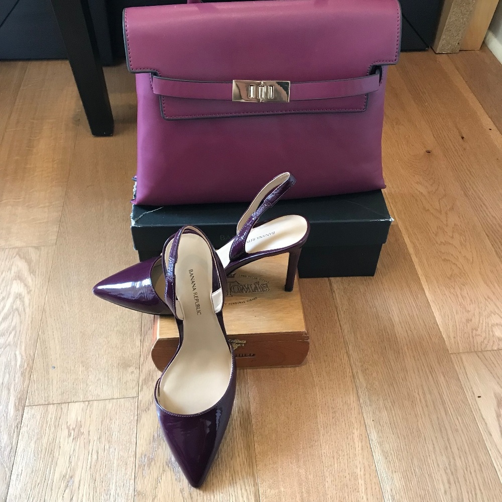 Banana Republic Slingback Heel W/Box - Picture 1 of 7